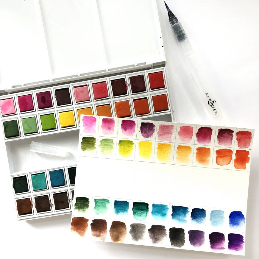 Altenew - Metallic Watercolor - 14 Pan Set