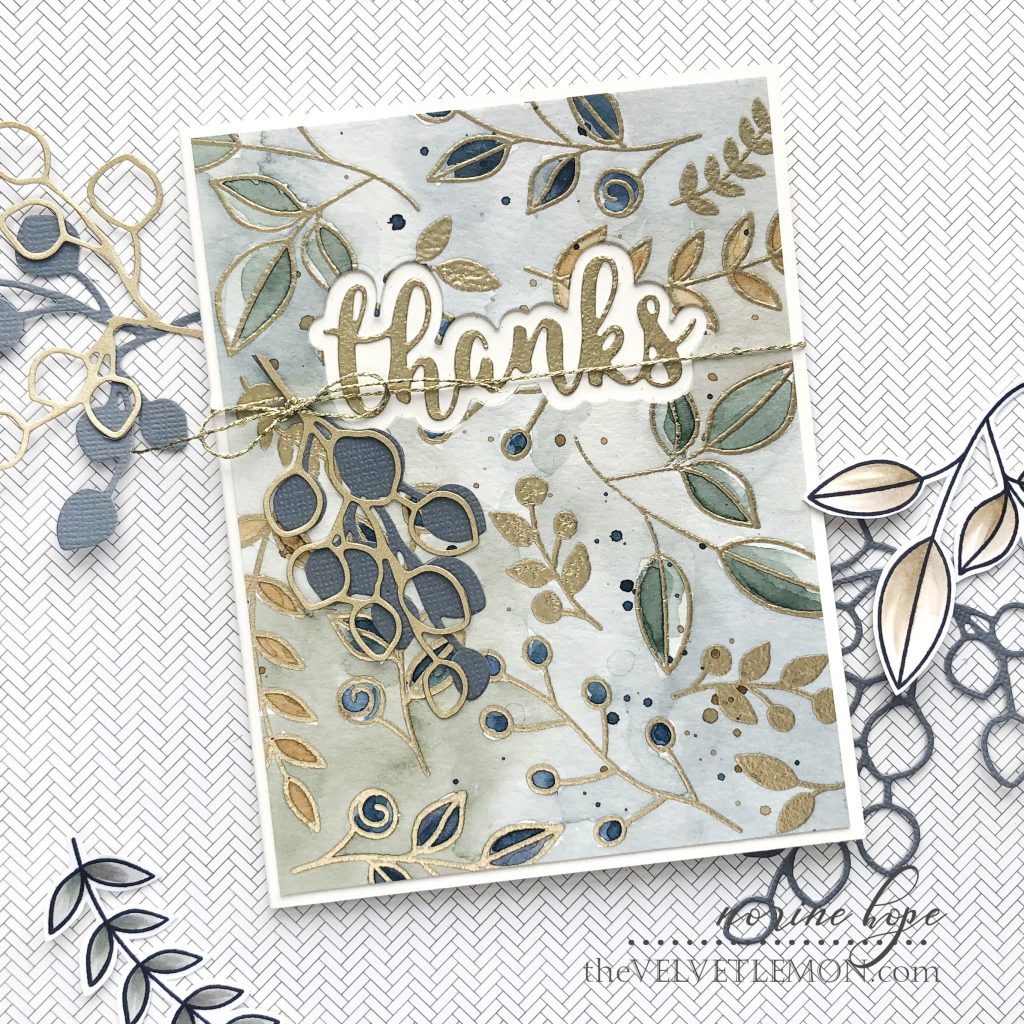 Blue Gray Cardstock 