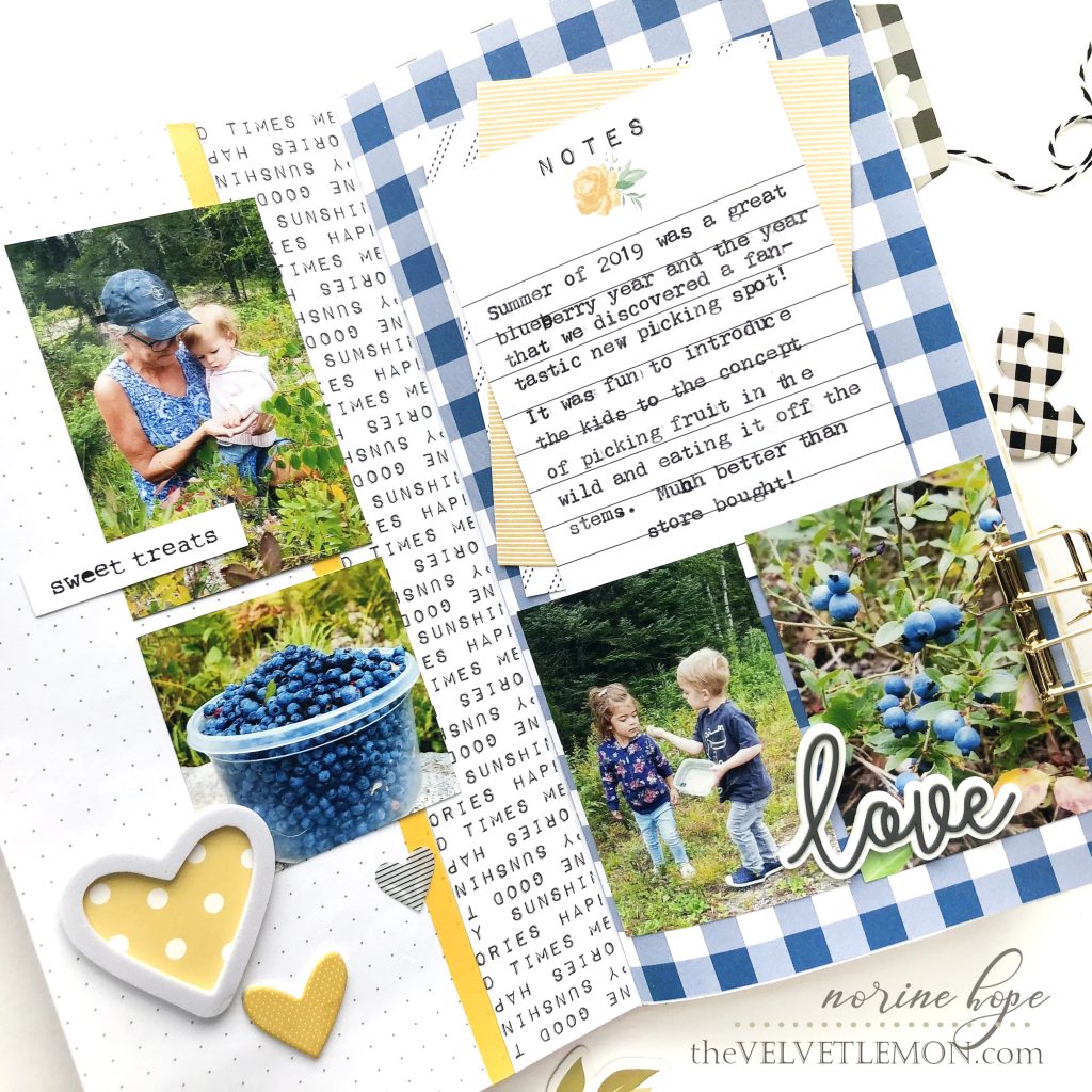 Traveler's Notebook Scrapbooking Again! – Velvetlemon