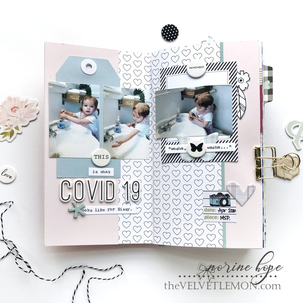 Traveler's Notebook Scrapbooking Again! – Velvetlemon