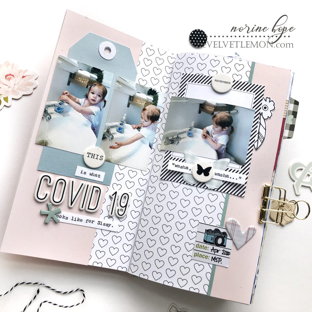 Traveler's Notebook Scrapbooking Again! – Velvetlemon