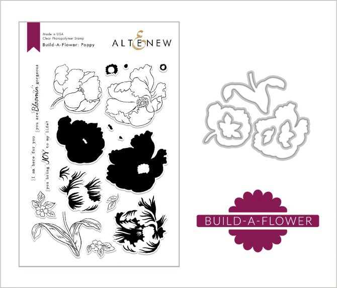 Altenew Build-A-Flower: Poppy Release Blog Hop + Giveaway – Velvetlemon