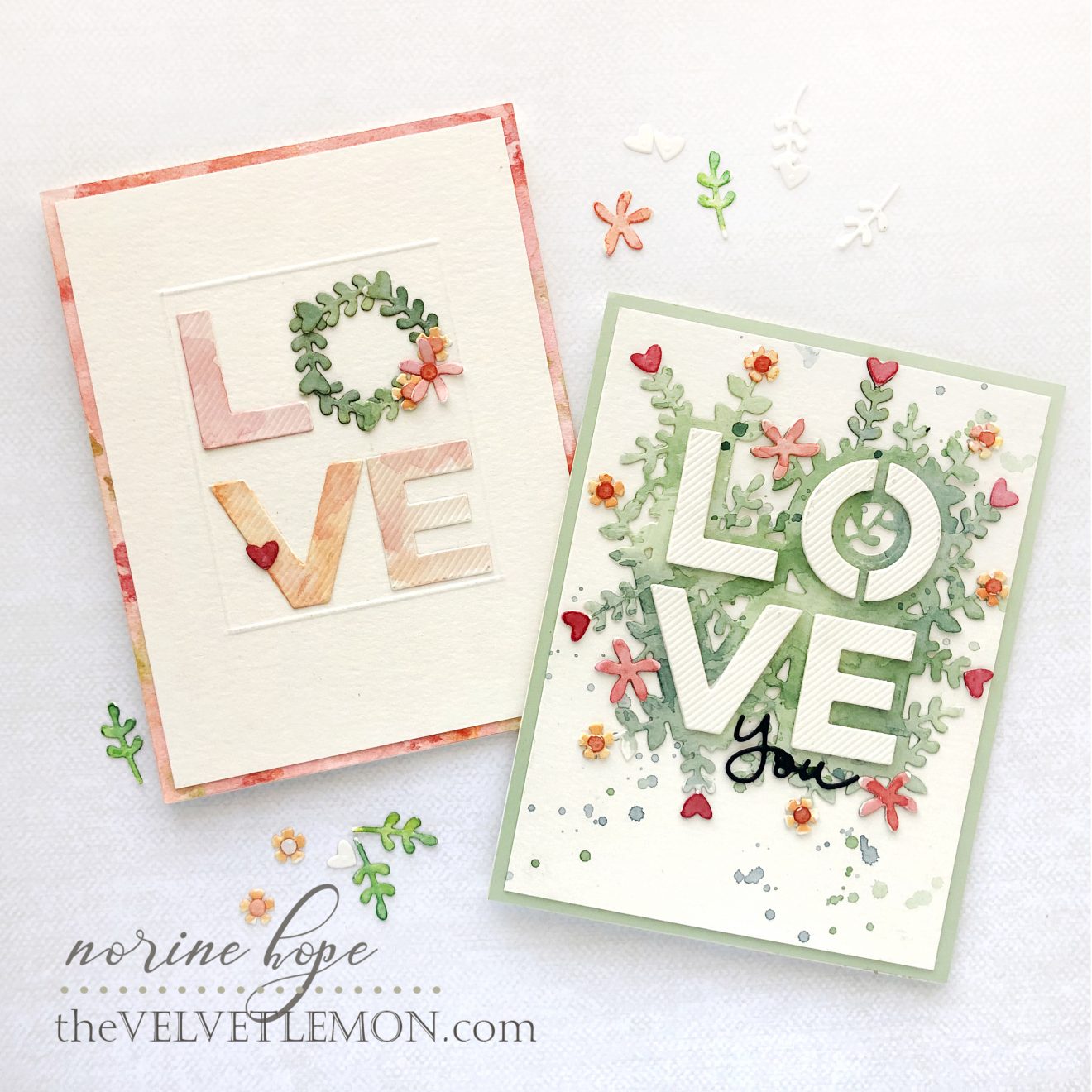 Spellbinders Love Cards – Velvetlemon