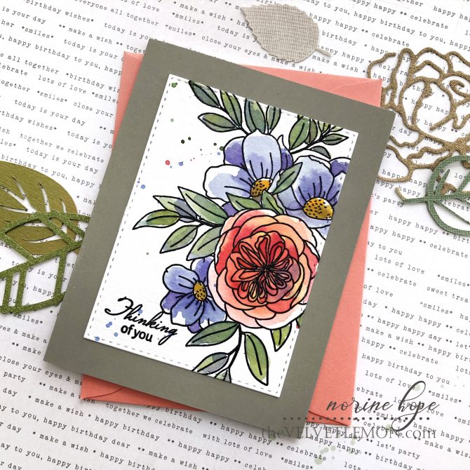 Delightful Blooms – Gina K Designs with Viviva Colorsheets – Velvetlemon