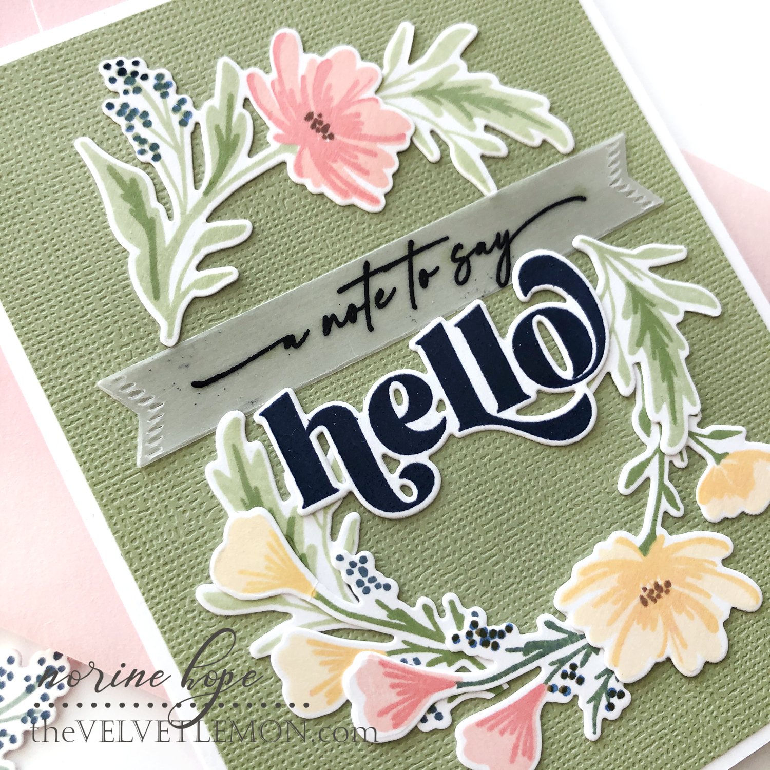 Print Shop: Floral Frame Stamp + Stencil – The Greetery