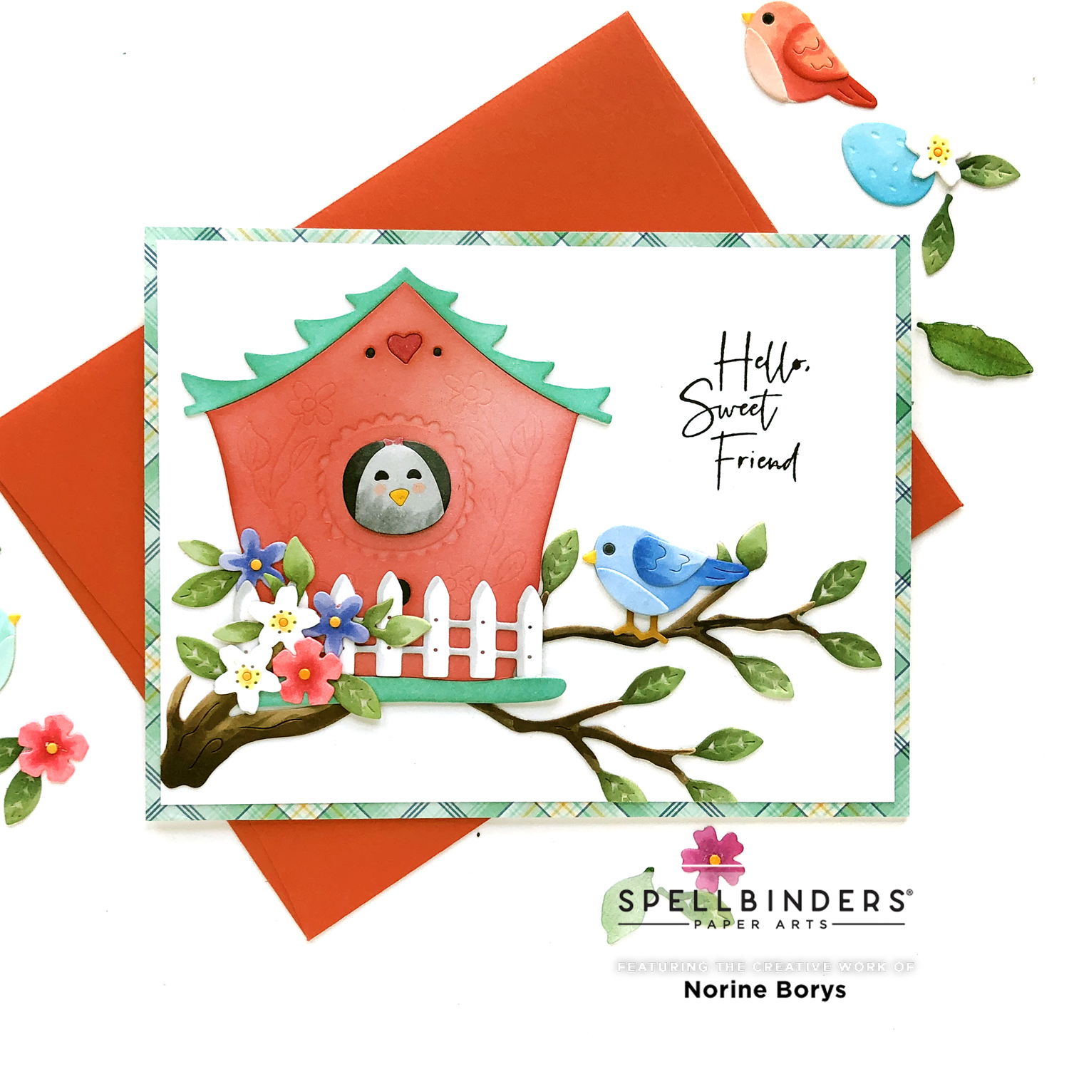 Spellbinders – Birdhouses Through the Seasons – Velvetlemon