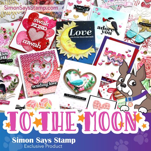 Simon Says Stamp To The Moon Card – Velvetlemon