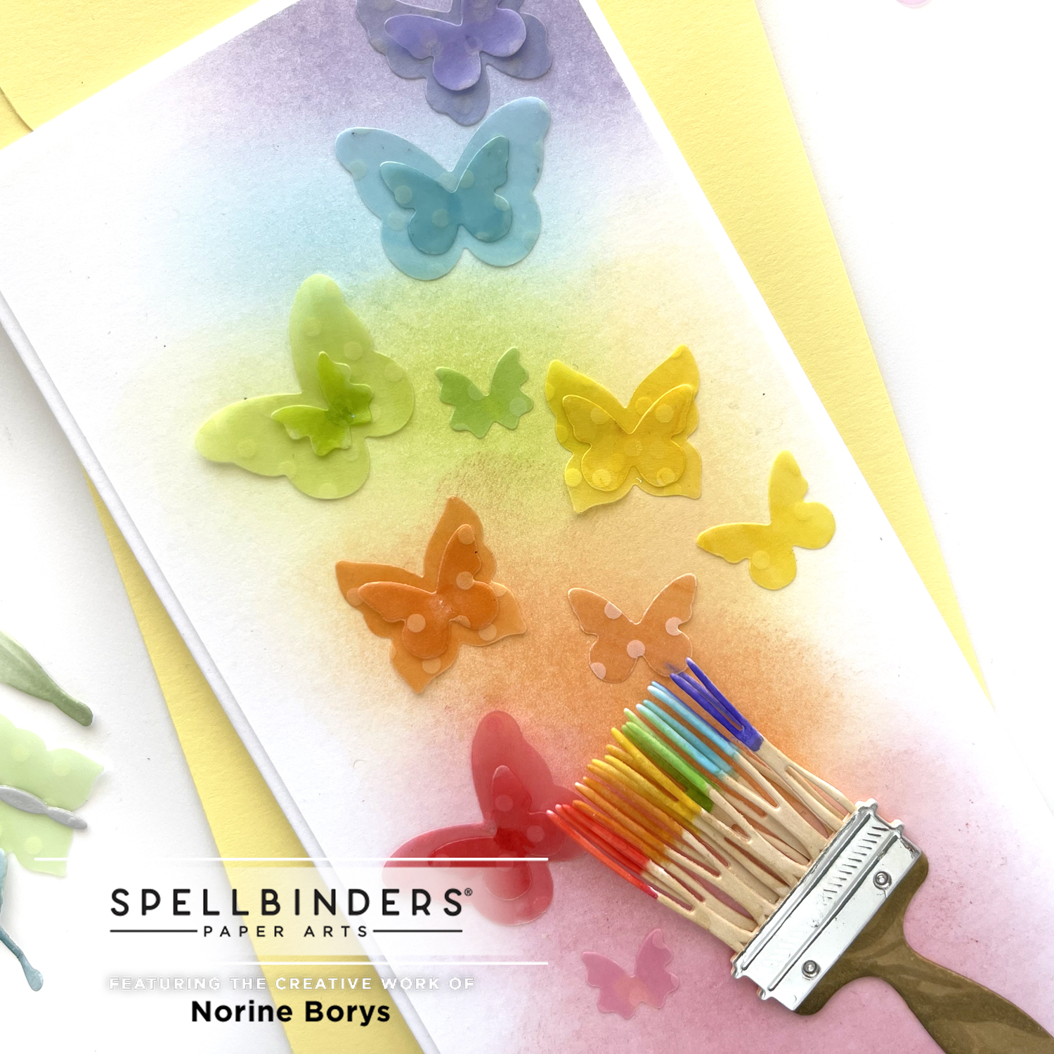 Spellbinders Paint Your World Collection Cards – Velvetlemon